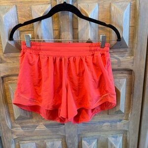 Lululemon Hotty Hot High-Rise Lined
Short 4” Women's Red Athletic Shorts